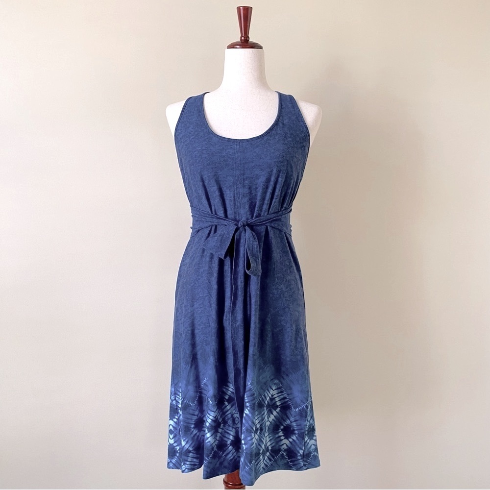Patagonia Kiawah Island Halter Top - Racerback Tie Dye Dress. Size M
